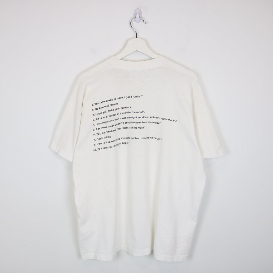 Vintage 90's Western Union Financial Tee - XL-NEWLIFE Clothing