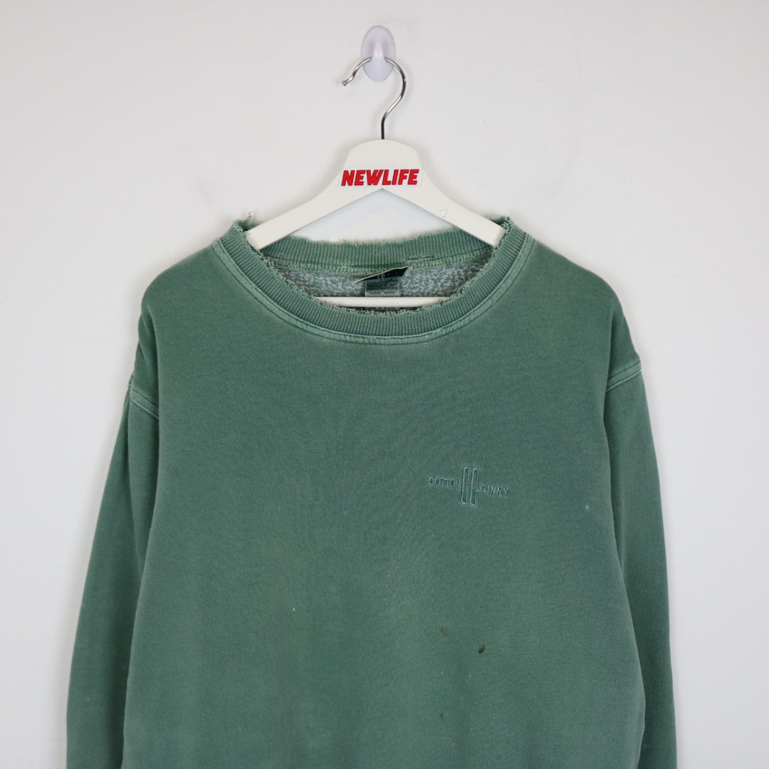 Vintage 90's Cotton Ginny Blank Crewneck - L-NEWLIFE Clothing