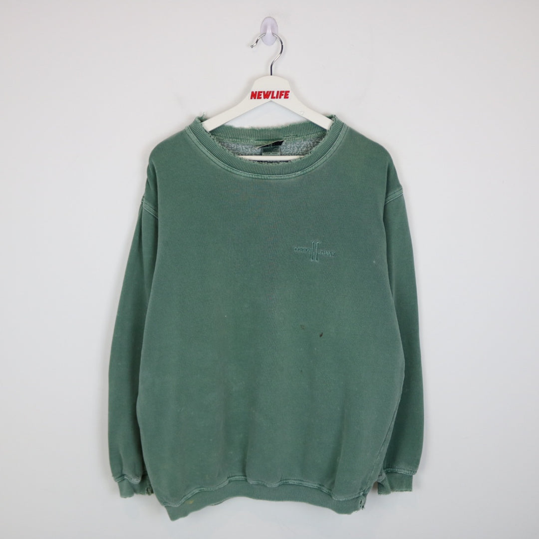 Vintage 90's Cotton Ginny Blank Crewneck - L-NEWLIFE Clothing