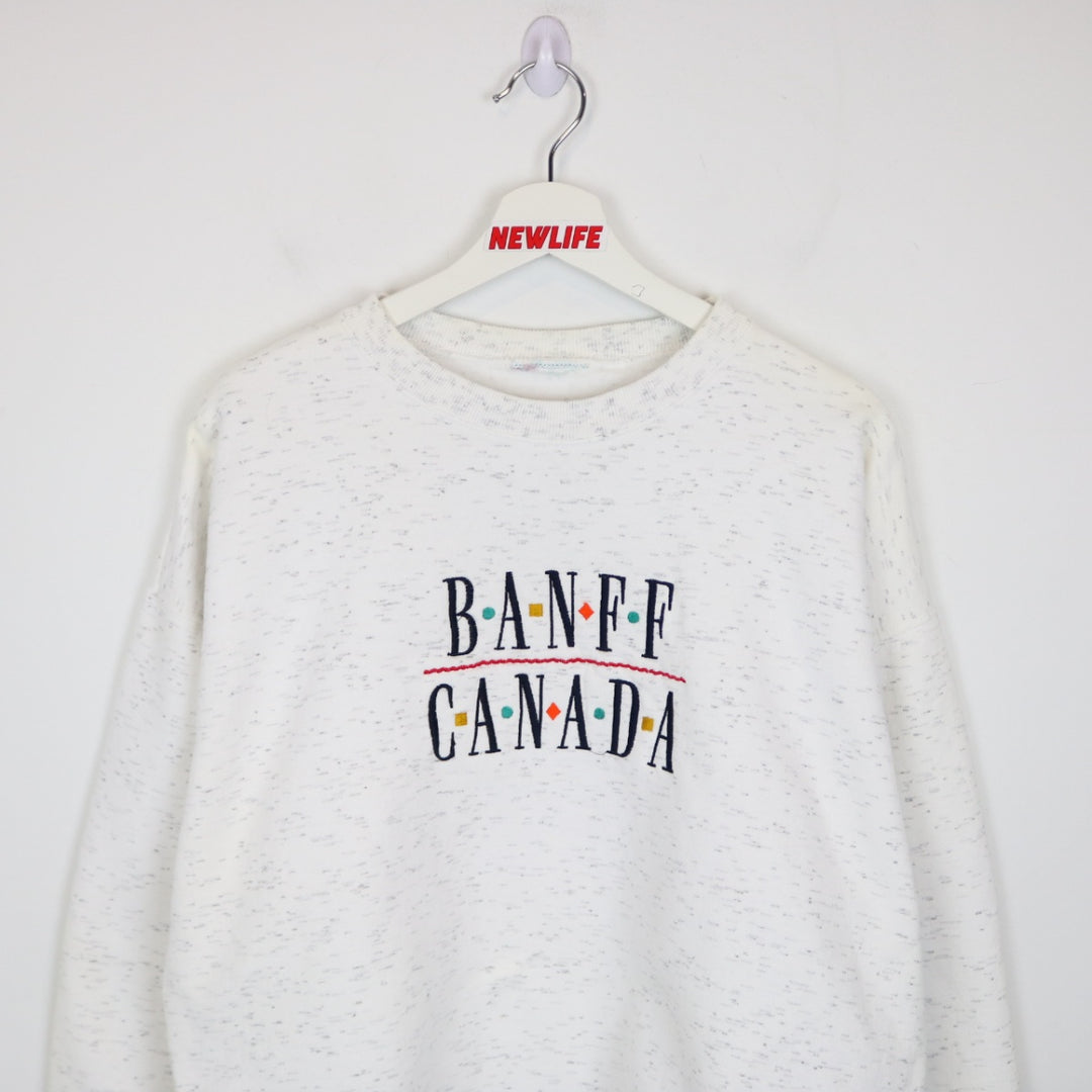 Vintage 90's Banff Canada Crewneck - L-NEWLIFE Clothing