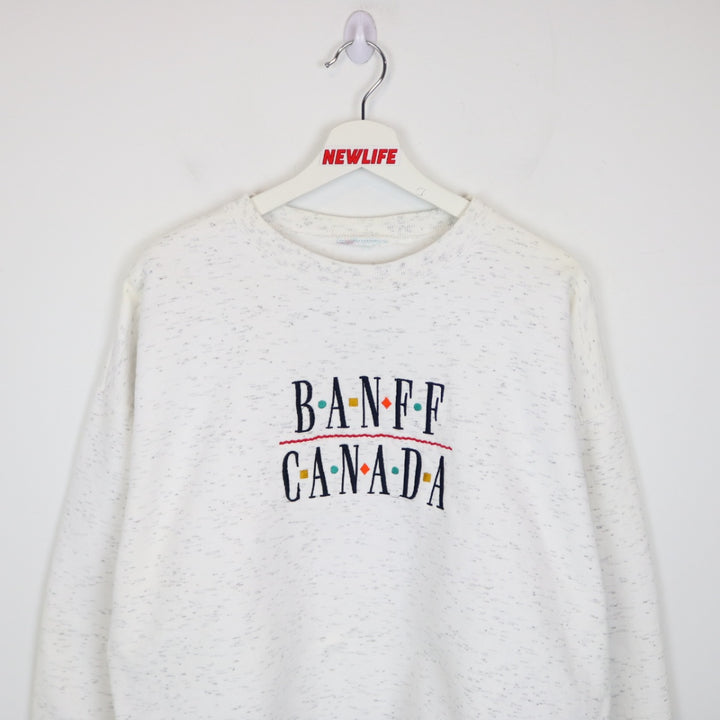 Vintage 90's Banff Canada Crewneck - L-NEWLIFE Clothing