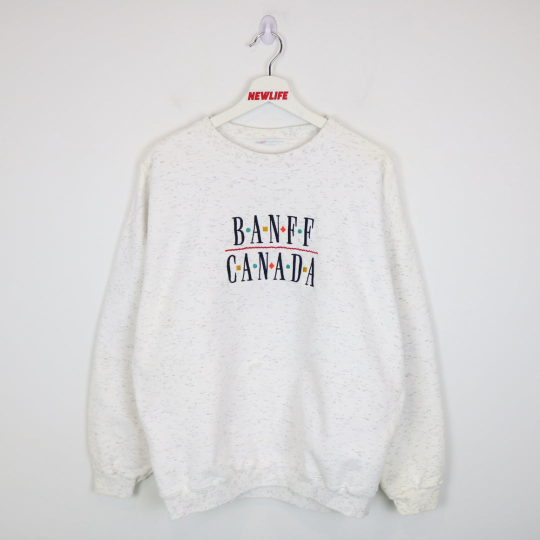 Vintage 90's Banff Canada Crewneck - L-NEWLIFE Clothing