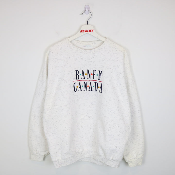 Vintage 90's Banff Canada Crewneck - L-NEWLIFE Clothing