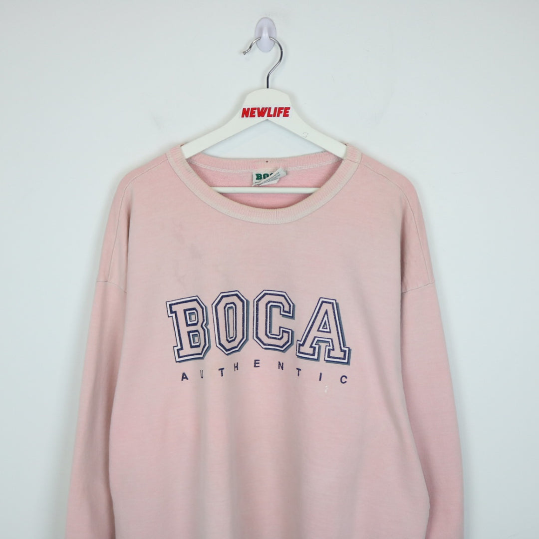 Vintage 90's Boca Authentic Crewneck - XL-NEWLIFE Clothing