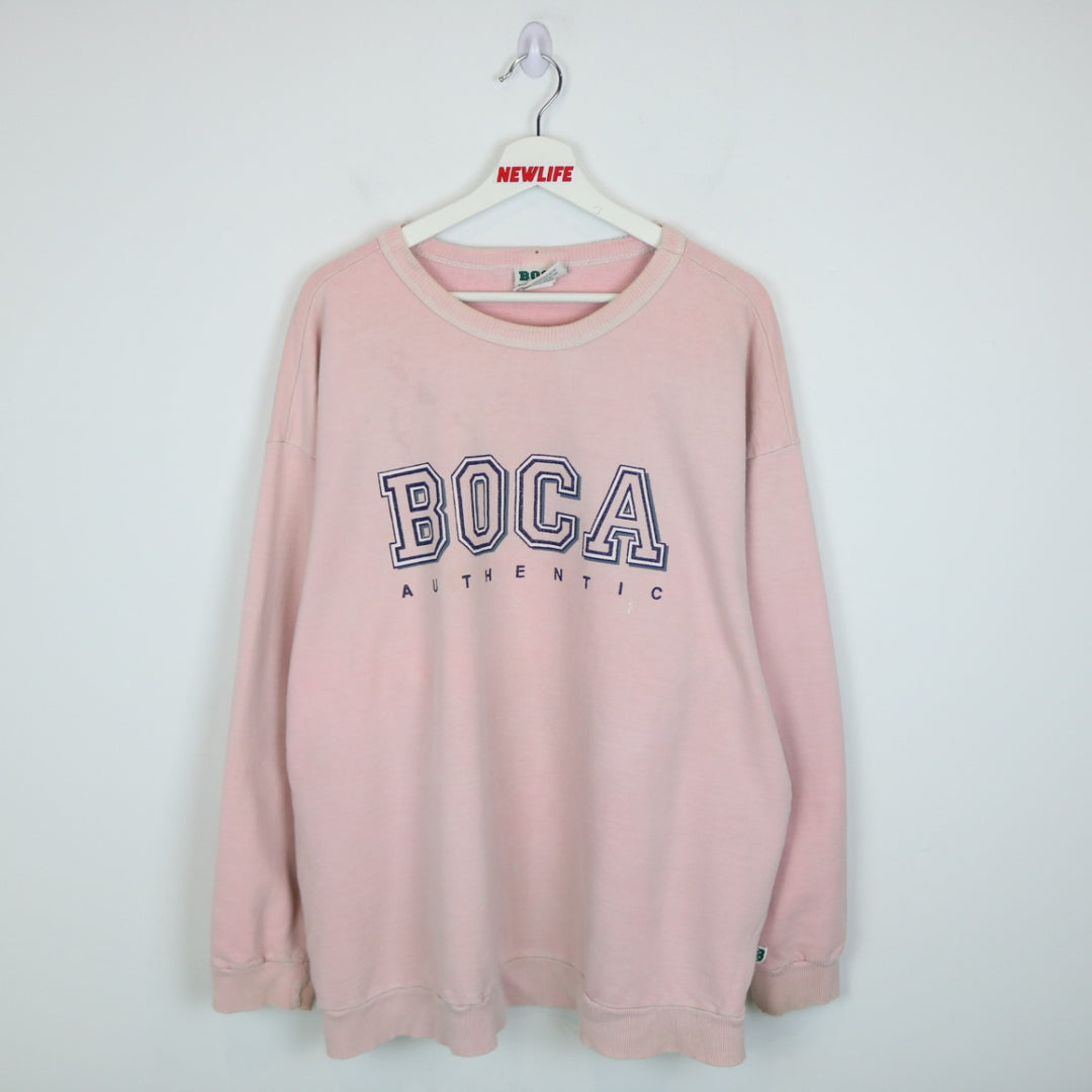 Vintage 90's Boca Authentic Crewneck - XL-NEWLIFE Clothing