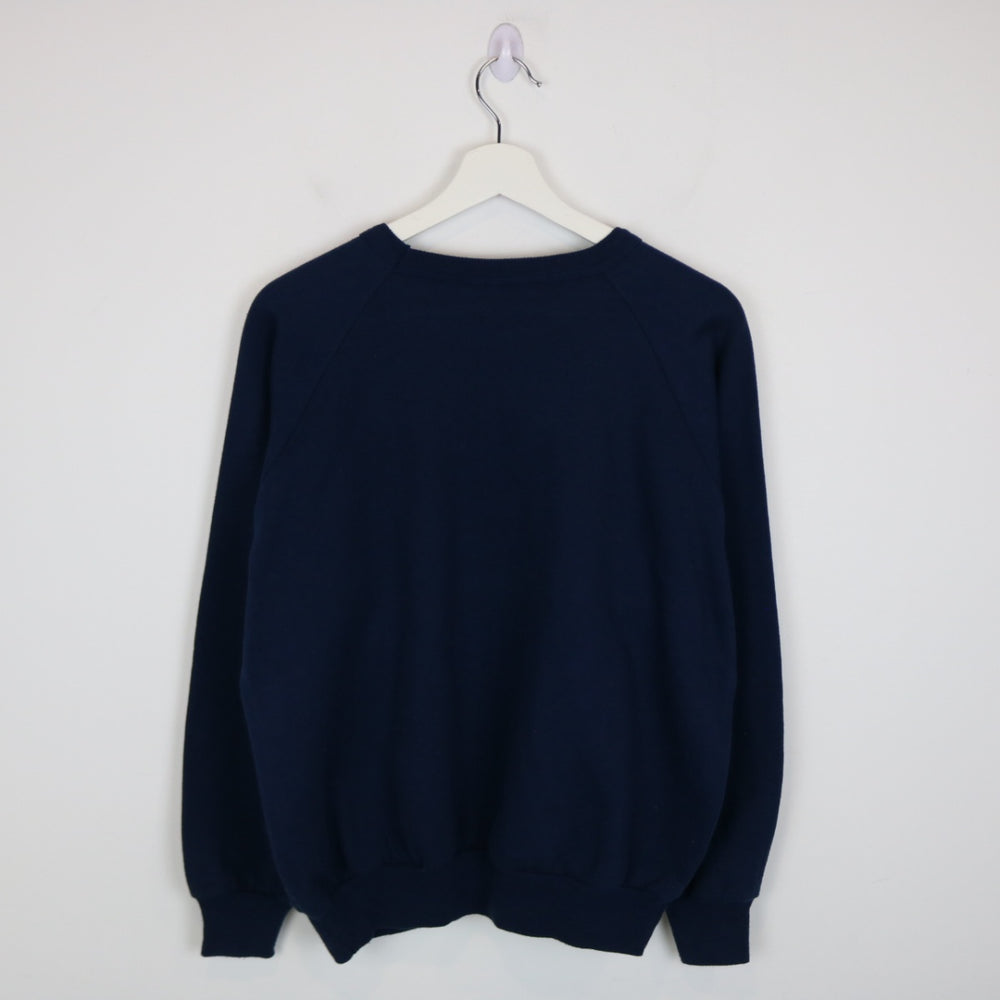 Vintage 80's Fort Assiniboine Bear Nature Crewneck - M-NEWLIFE Clothing