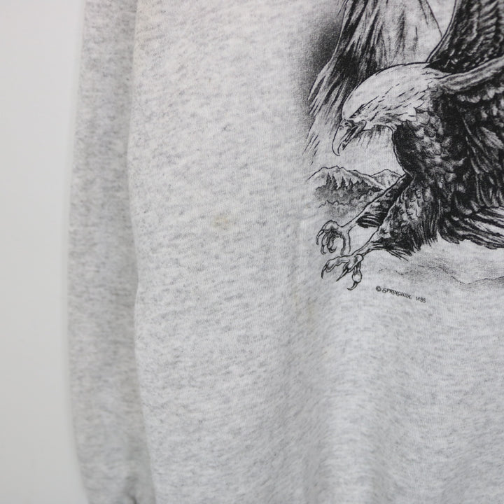 Vintage 90's Eagle Nature Crewneck - M-NEWLIFE Clothing