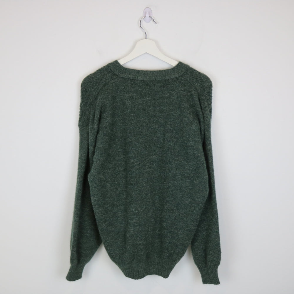 Vintage 80's Bonda Patterned Knit Cardigan - S/M-NEWLIFE Clothing