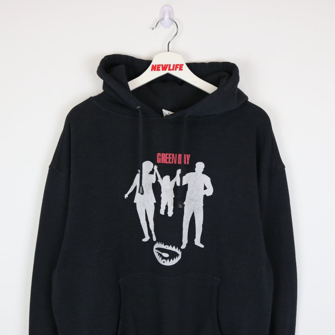 Vintage 00's Green Day Bear Trap Hoodie - L-NEWLIFE Clothing