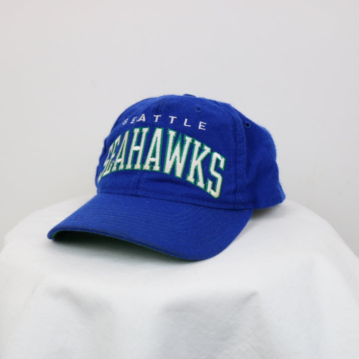 Vintage 90's Seattle Seahawks Arch Logo Starter Hat - OS-NEWLIFE Clothing