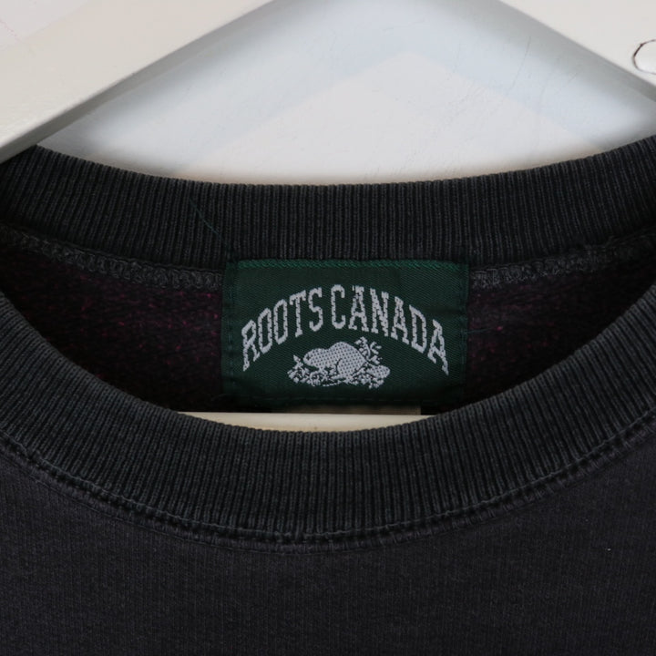 Vintage 90's Roots Canada Crewneck - L-NEWLIFE Clothing