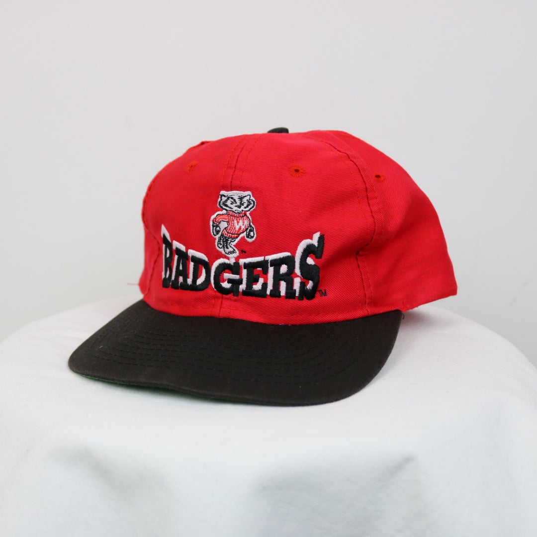 Vintage 90's University of Wisconsin Badgers Hat - OS-NEWLIFE Clothing