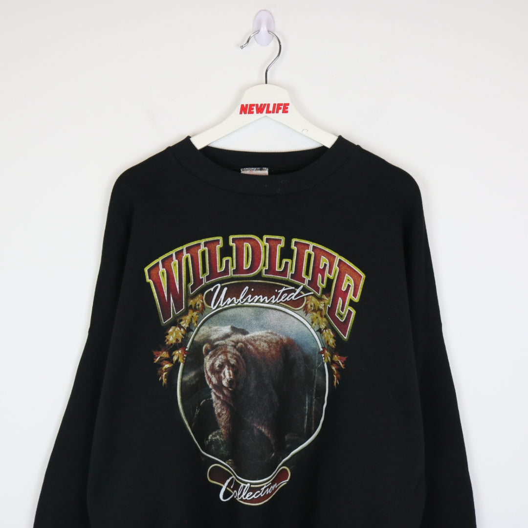 Vintage 90's Wildlife Collection Crewneck - XL-NEWLIFE Clothing