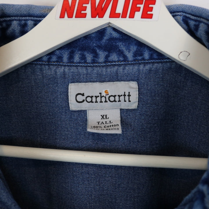 Vintage Carhartt Denim Work Button Up - XL-NEWLIFE Clothing