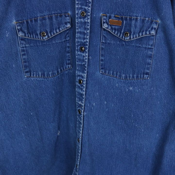 Vintage Carhartt Denim Work Button Up - XL-NEWLIFE Clothing