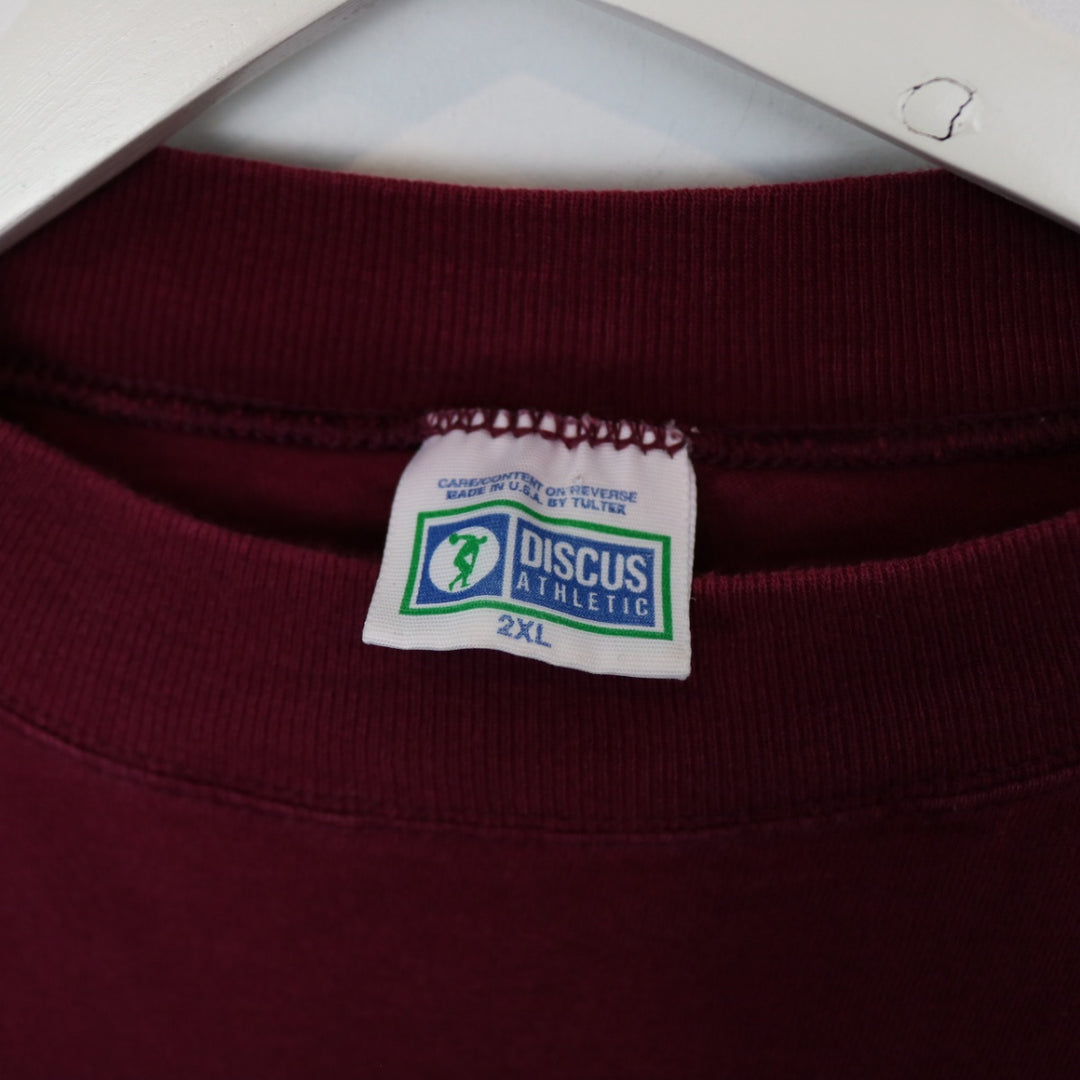 Vintage 90's Lincoln Wrestling Long Sleeve Tee - XXL-NEWLIFE Clothing