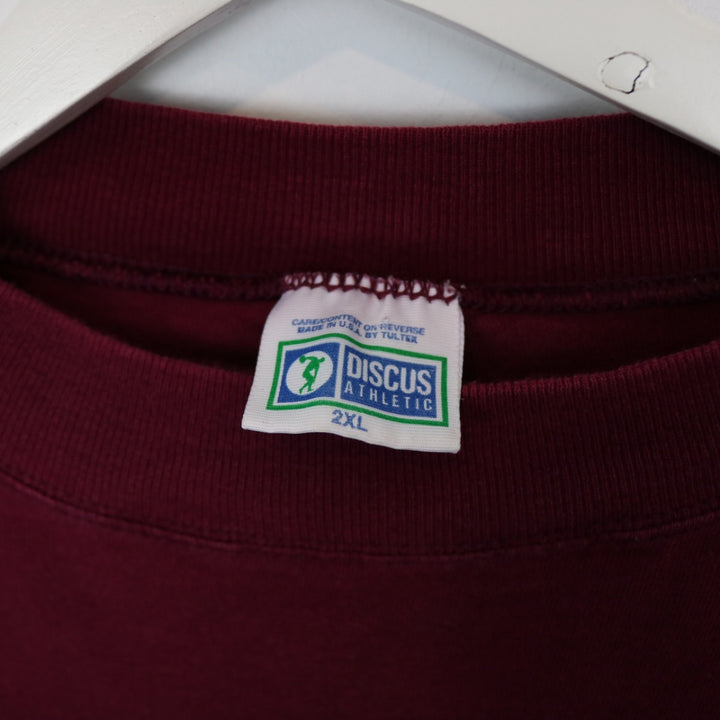 Vintage 90's Lincoln Wrestling Long Sleeve Tee - XXL-NEWLIFE Clothing