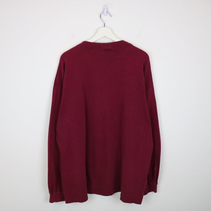 Vintage 90's Lincoln Wrestling Long Sleeve Tee - XXL-NEWLIFE Clothing