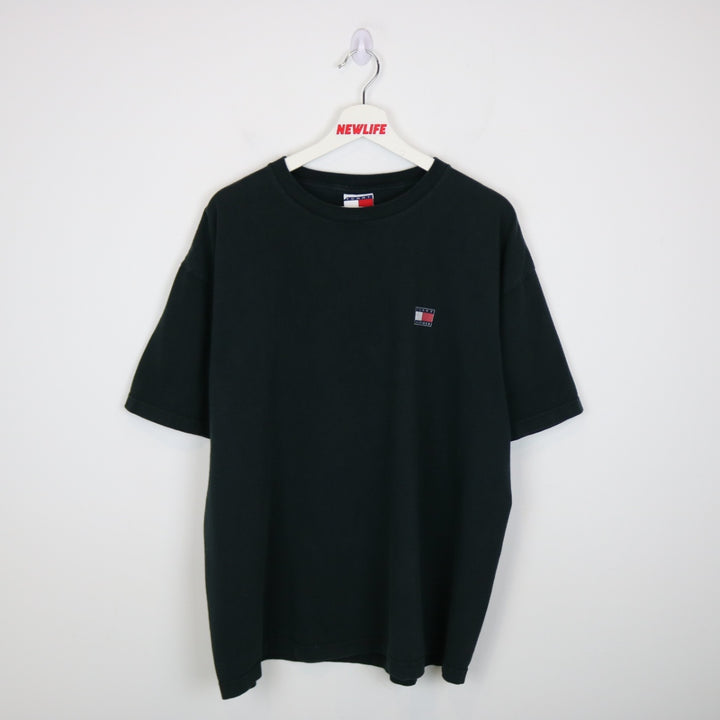 Vintage 90's Tommy Hilfiger Flag Tee - XL-NEWLIFE Clothing
