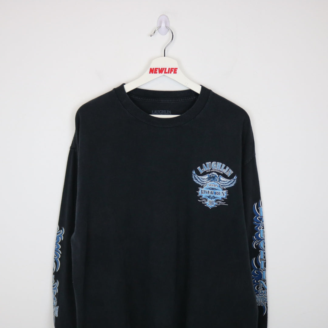 2011 Laughlin River Run Long Sleeve Tee - XL-NEWLIFE Clothing