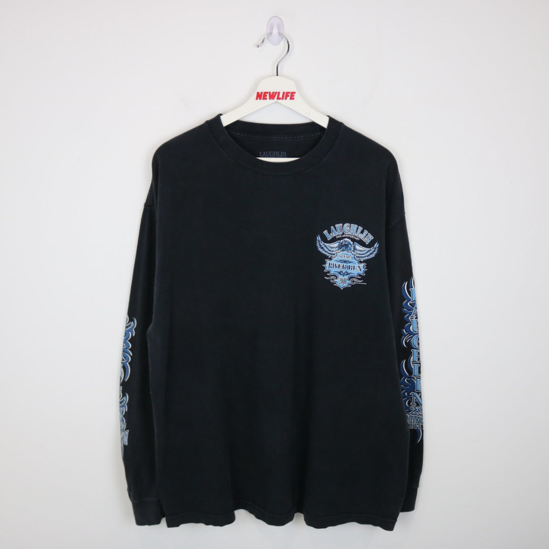 2011 Laughlin River Run Long Sleeve Tee - XL-NEWLIFE Clothing