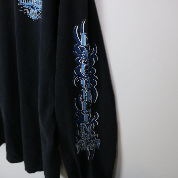 2011 Laughlin River Run Long Sleeve Tee - XL-NEWLIFE Clothing
