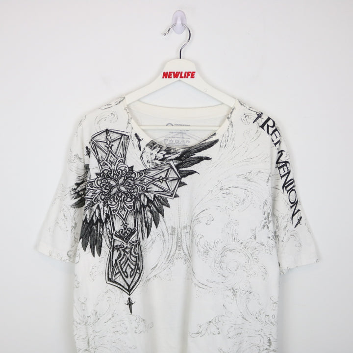 Y2K Reinvention Cross Tee - XL-NEWLIFE Clothing