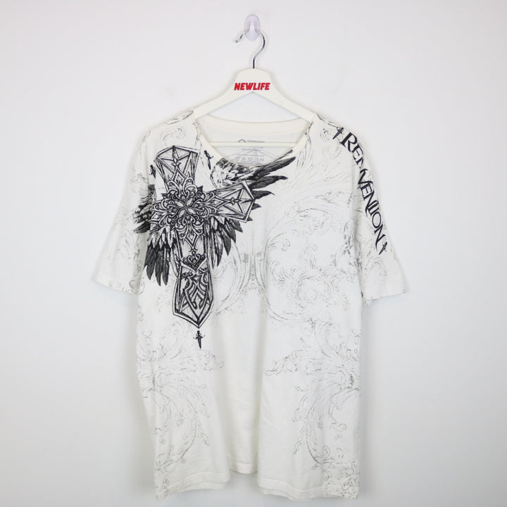 Y2K Reinvention Cross Tee - XL-NEWLIFE Clothing