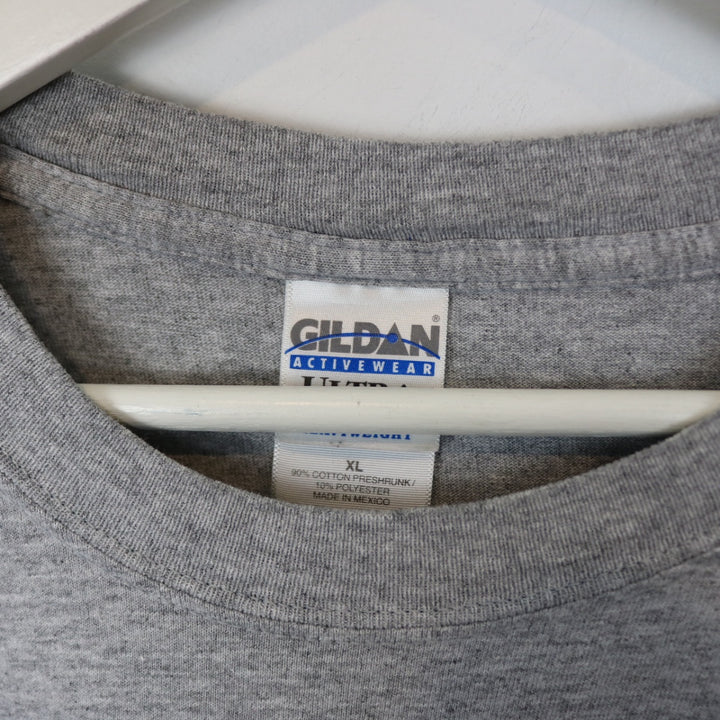 VIntage 00's University of Alberta Golden Bears Football Tee - XL-NEWLIFE Clothing