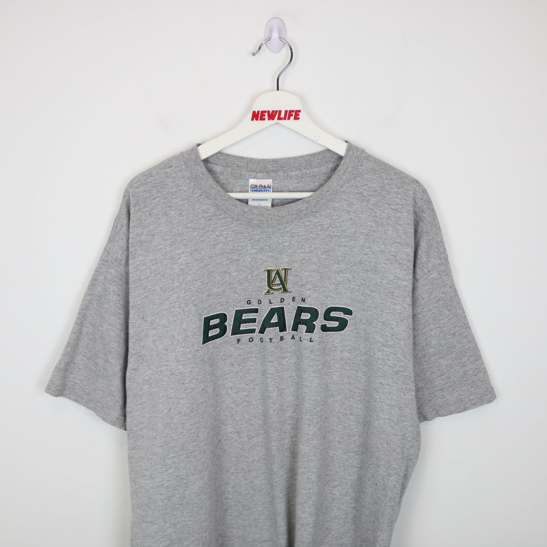 VIntage 00's University of Alberta Golden Bears Football Tee - XL-NEWLIFE Clothing