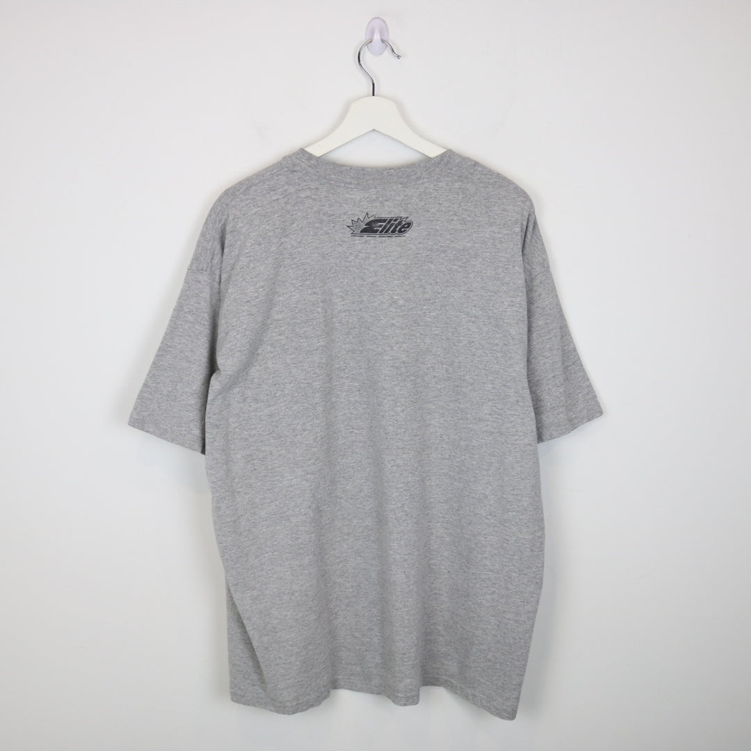 VIntage 00's University of Alberta Golden Bears Football Tee - XL-NEWLIFE Clothing