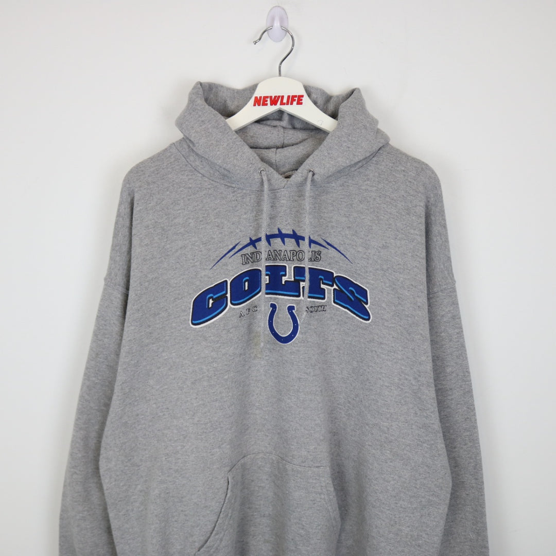 Vintage 00's Indianapolis Colts NFL Hoodie - XL-NEWLIFE Clothing