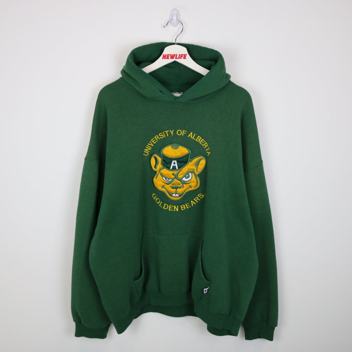 Vintage 90's University of Alberta Golden Bears Russell Hoodie - XXL-NEWLIFE Clothing