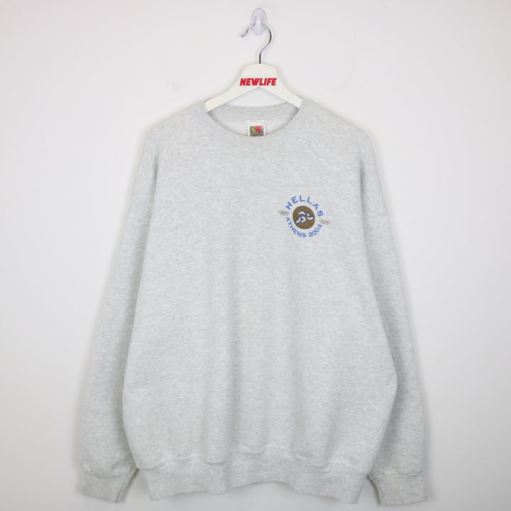 Vintage 2004 Hellas Athens Olympic Games Crewneck - XXL-NEWLIFE Clothing