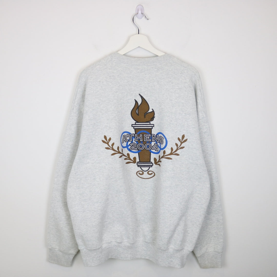 Vintage 2004 Hellas Athens Olympic Games Crewneck - XXL-NEWLIFE Clothing