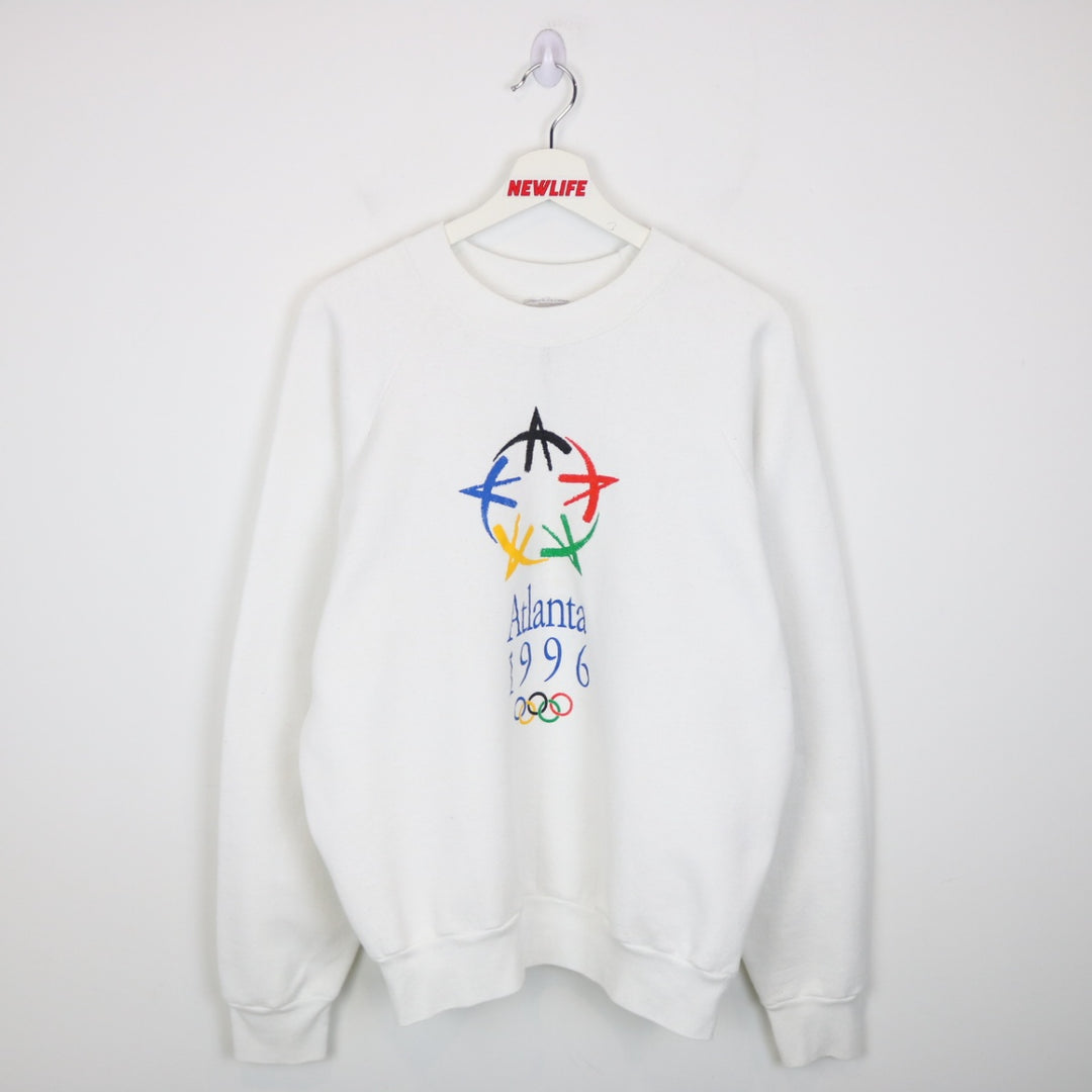 Vintage 1996 Atlanta Olympics Crewneck - L-NEWLIFE Clothing