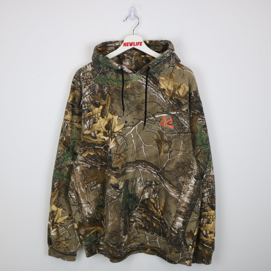 Y2K Real Tree Camo Hoodie - XL-NEWLIFE Clothing