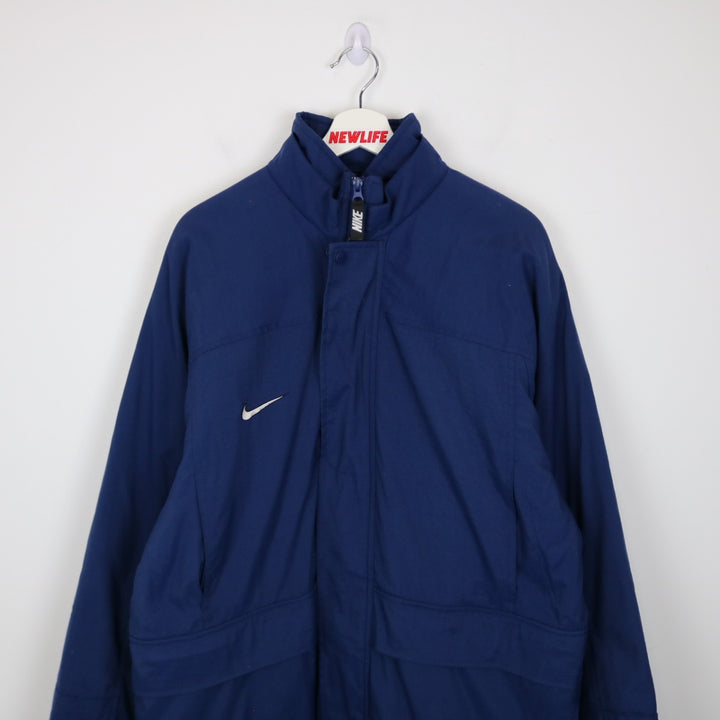Vintage 90's Nike Parka Puffer Jacket - L-NEWLIFE Clothing