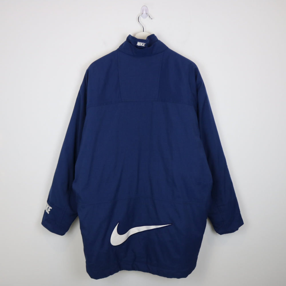 Vintage 90's Nike Parka Puffer Jacket - L-NEWLIFE Clothing
