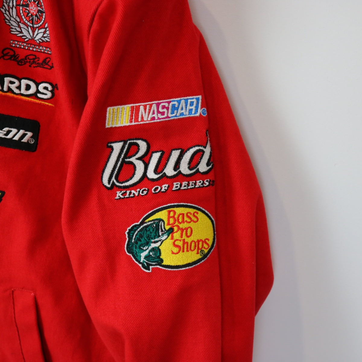 Vintage 00's NWT Budweiser Beer Nascar Racing Jacket - XL