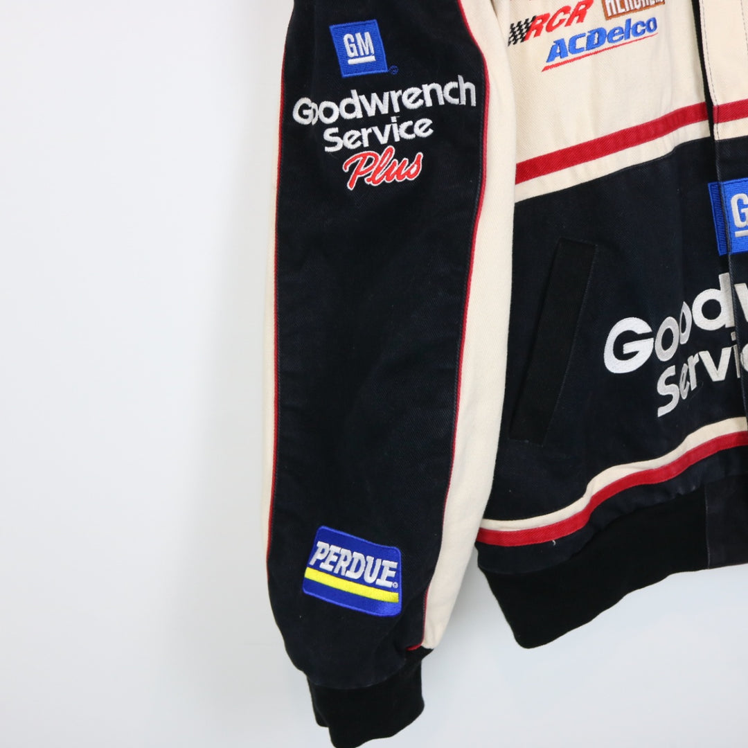 Vintage 90's Dale Earnhardt Goodwrench Nascar Racing Jacket - L-NEWLIFE Clothing