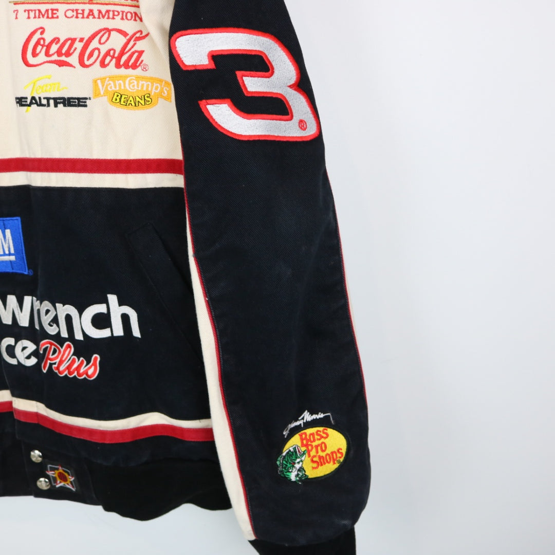 Vintage 90's Dale Earnhardt Goodwrench Nascar Racing Jacket - L-NEWLIFE Clothing