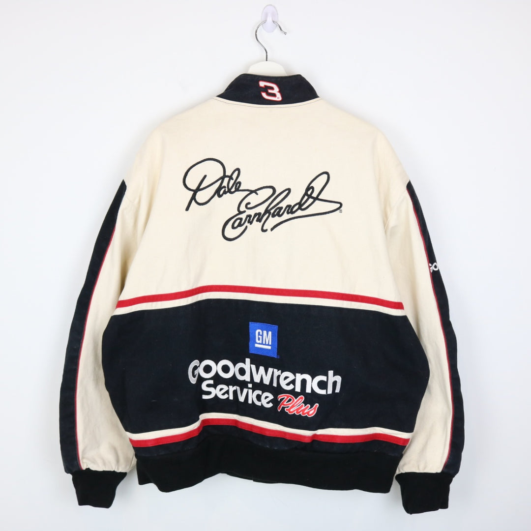 Vintage 90's Dale Earnhardt Goodwrench Nascar Racing Jacket - L-NEWLIFE Clothing