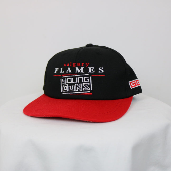 Vintage 90's Calgary Flames Young Guns NHL Hat - OS-NEWLIFE Clothing