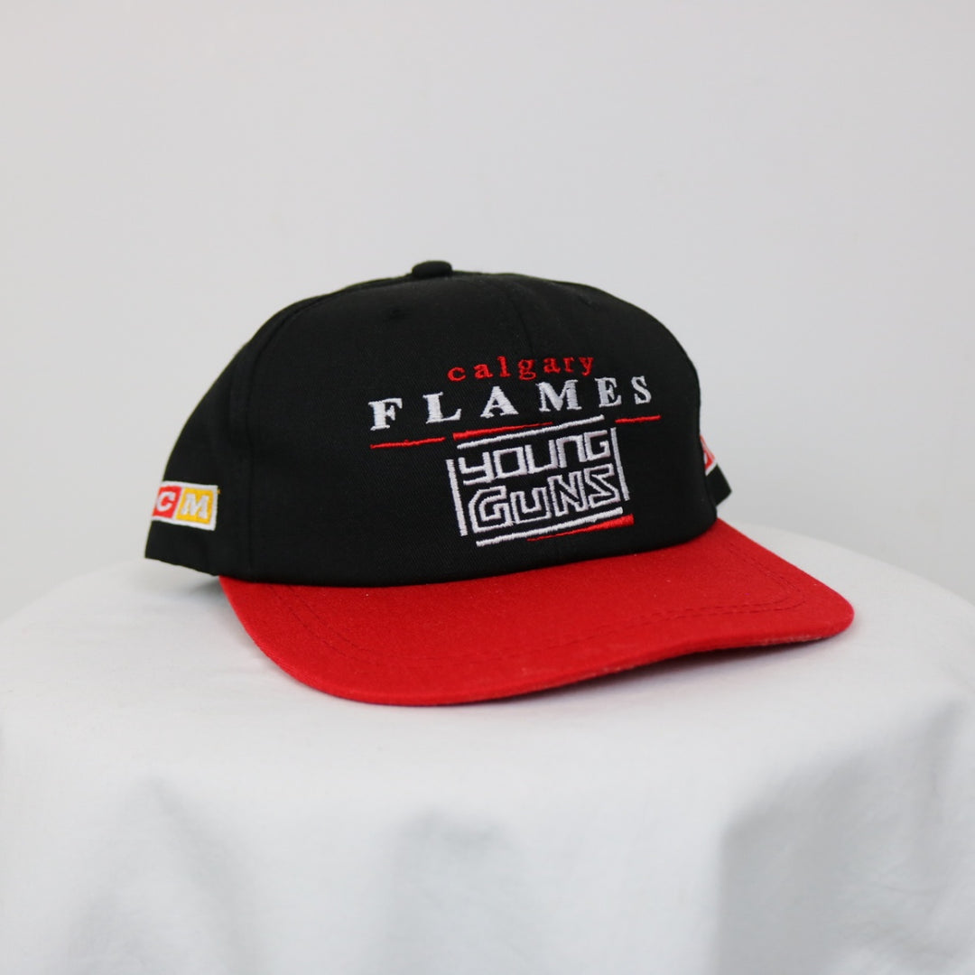 Vintage 90's Calgary Flames Young Guns NHL Hat - OS-NEWLIFE Clothing