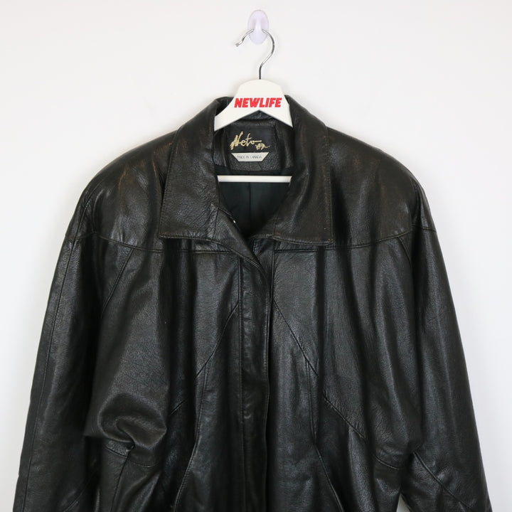 Vintage 80's Neto Leather Jacket - L-NEWLIFE Clothing