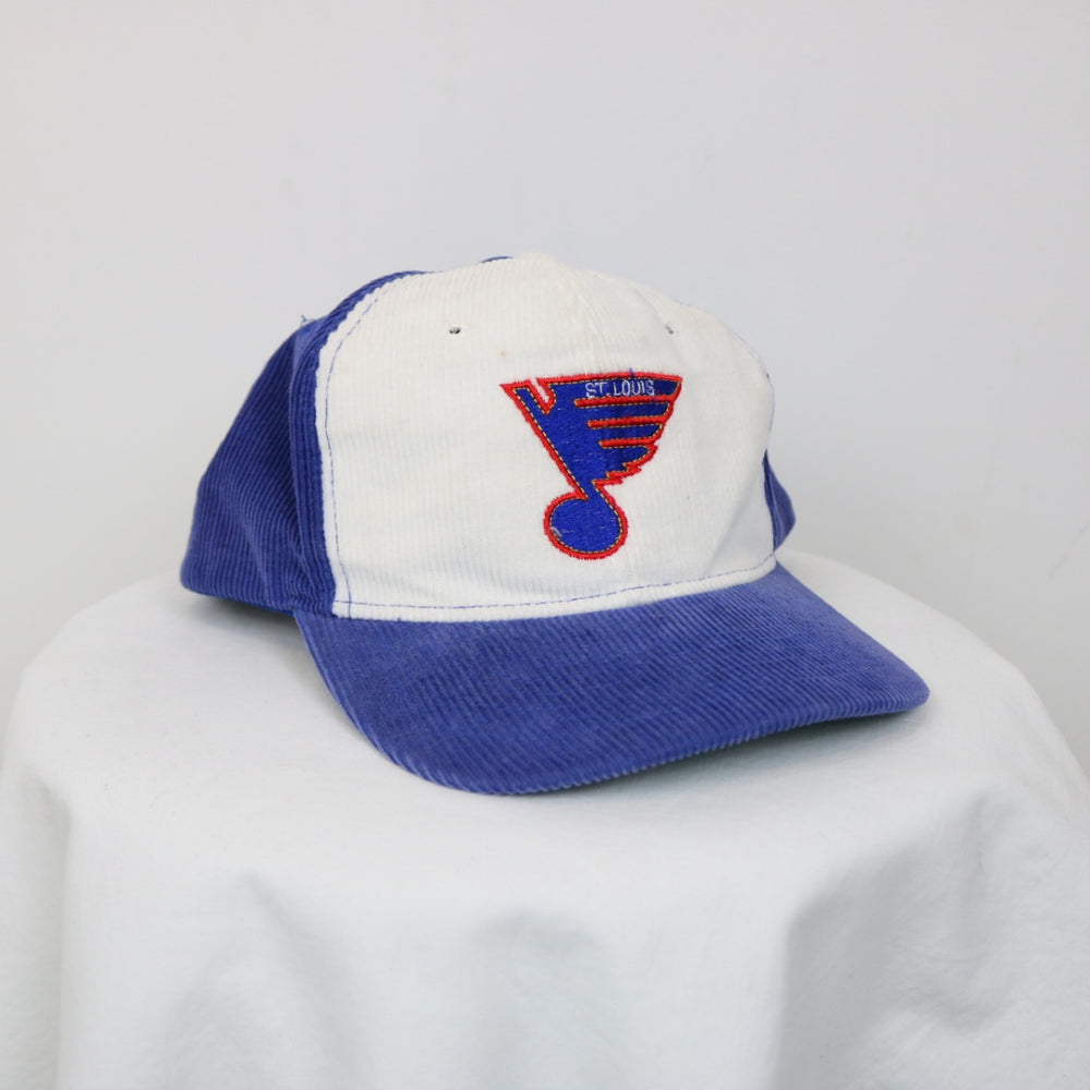 Vintage 90's St. Louis Blues Corduroy NHL Hat - OS-NEWLIFE Clothing