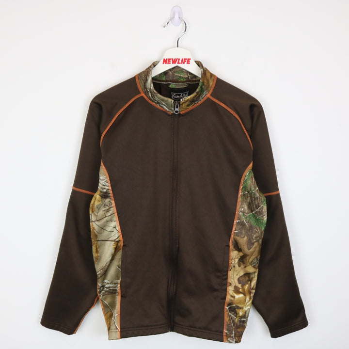 Y2K Real Tree Camo Zip Up Jacket - M-NEWLIFE Clothing