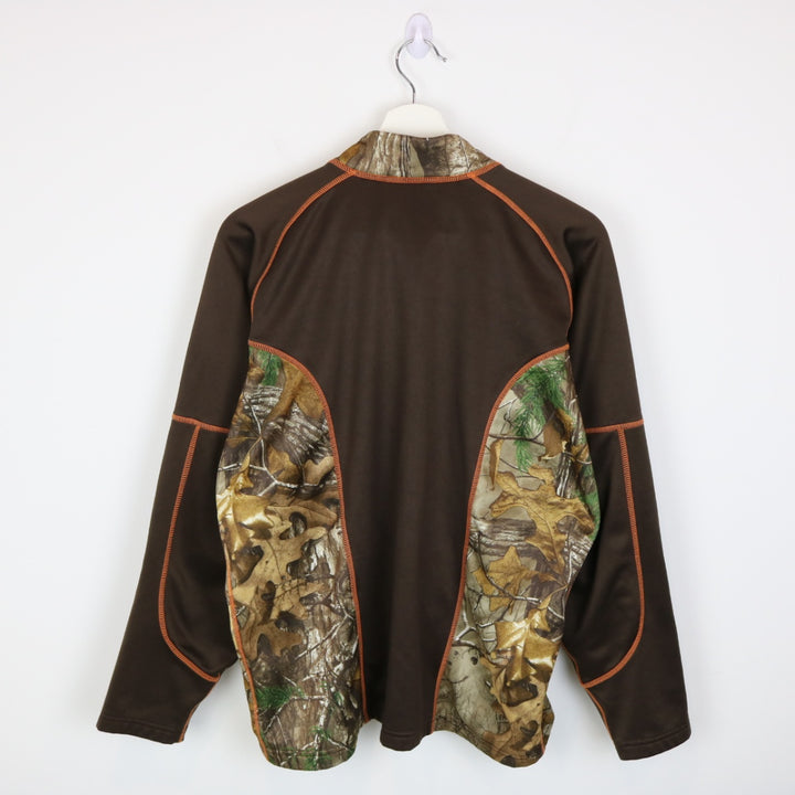 Y2K Real Tree Camo Zip Up Jacket - M-NEWLIFE Clothing