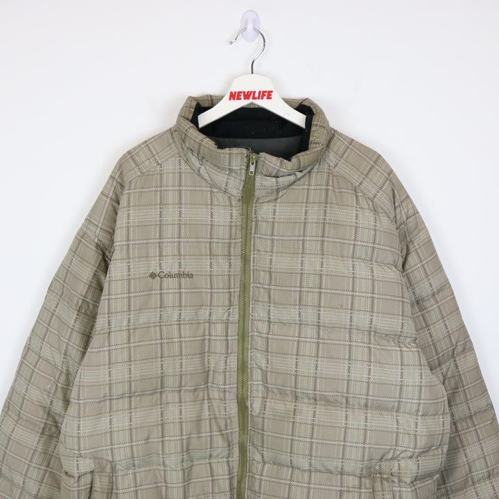 Vintage 00's Columbia Plaid Puffer Jacket - XXL-NEWLIFE Clothing